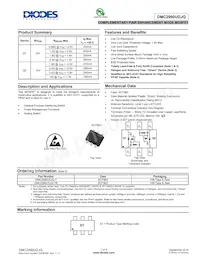 DMC2990UDJQ-7B Datasheet Cover