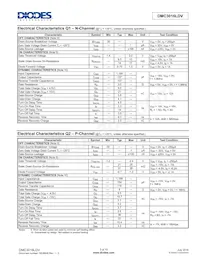 DMC3016LDV-7 Datasheet Pagina 3