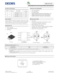 DMC3016LSD-13 Datasheet Cover