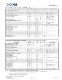 DMC3025LDV-7 Datasheet Pagina 3