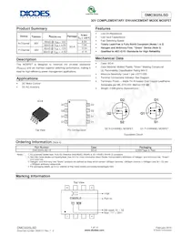 DMC3025LSD-13 Datasheet Cover