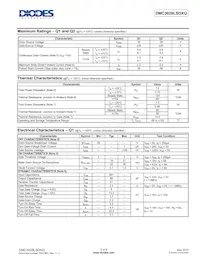 DMC3028LSDXQ-13 Datasheet Pagina 2