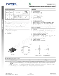 DMC3032LSD-13 Datasheet Cover