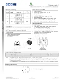 DMC31D5UDJ-7 Datasheet Cover