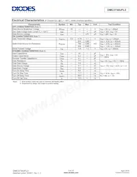 DMC3730UFL3-7 Datasheet Pagina 3