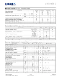 DMC4015SSD-13 Datasheet Page 2