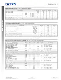 DMC4029SSDQ-13 Datenblatt Seite 2