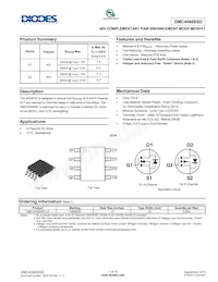 DMC4040SSD-13 Datasheet Cover