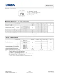 DMC4040SSD-13 Datasheet Page 2
