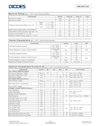 DMC4047LSD-13 Datasheet Page 2