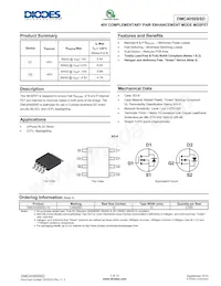 DMC4050SSD-13 Datasheet Cover