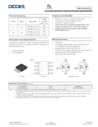 DMC4050SSDQ-13 Datasheet Cover
