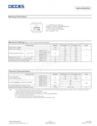 DMC4050SSDQ-13 Datasheet Pagina 2