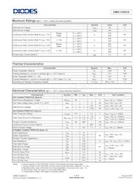 DMG1026UV-7 Datasheet Pagina 2