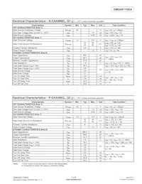 DMG4511SK4-13 Datasheet Pagina 3