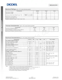 DMG4822SSD-13 Datasheet Pagina 2