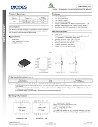 DMG9933USD-13 Datasheet Cover