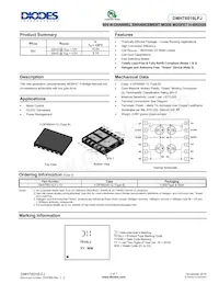 DMHT6016LFJ-13 Datasheet Cover