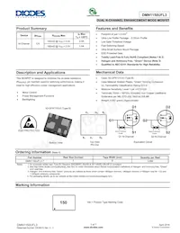 DMN1150UFL3-7 Datasheet Cover
