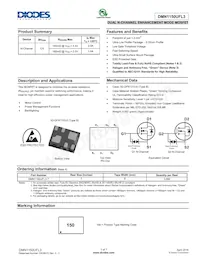 DMN1150UFL3-7 Datasheet Copertura