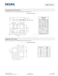 DMN1150UFL3-7 Datasheet Pagina 6