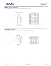 DMN2013UFX-7 Datasheet Pagina 5
