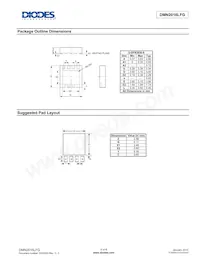 DMN2016LFG-7 Datasheet Pagina 5