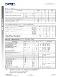 DMN2029USD-13 Datasheet Pagina 2