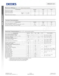 DMN2041LSD-13 Datasheet Pagina 2