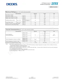 DMN4034SSD-13 Datasheet Page 2