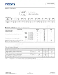 DMN601DMK-7 Datasheet Page 2