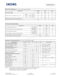 DMP3028LSD-13 Datasheet Page 2