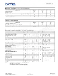 DMP3098LSD-13 Datasheet Page 2