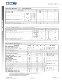 DMP4047SSD-13 Datasheet Page 2