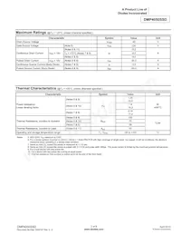 DMP4050SSDQ-13 Datasheet Page 2