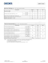 DMP6110SSD-13 Datasheet Page 2