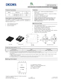 DMPH6050SPDQ-13 Datasheet Cover