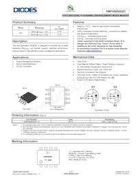 DMPH6050SSD-13 Datasheet Cover
