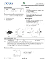 DMPH6050SSDQ-13 Datasheet Cover