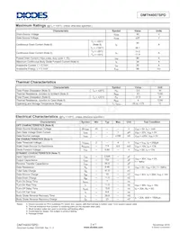 DMTH4007SPD-13 Datasheet Page 2