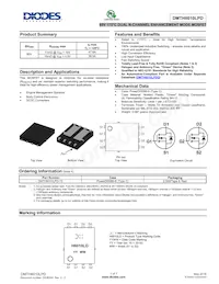 DMTH6010LPD-13 Datasheet Cover