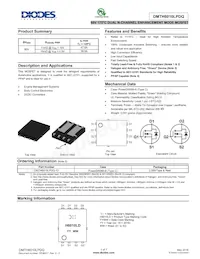 DMTH6010LPDQ-13 Datasheet Cover
