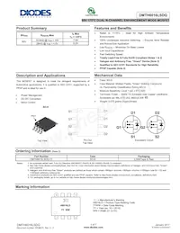 DMTH6016LSDQ-13 Datasheet Cover