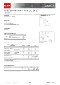 EM6K34T2CR Datasheet Cover
