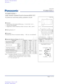 FCAB21520L1 Datasheet Copertura