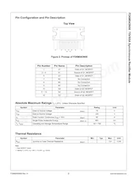 FD6M043N08 Datasheet Page 2