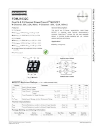 FDMJ1032C Datasheet Cover