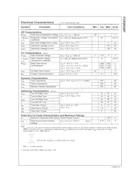 FDR8508P Datasheet Page 2