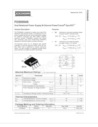 FDS6984S Cover