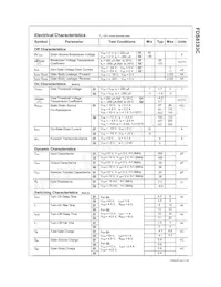 FDS8333C Datasheet Page 2